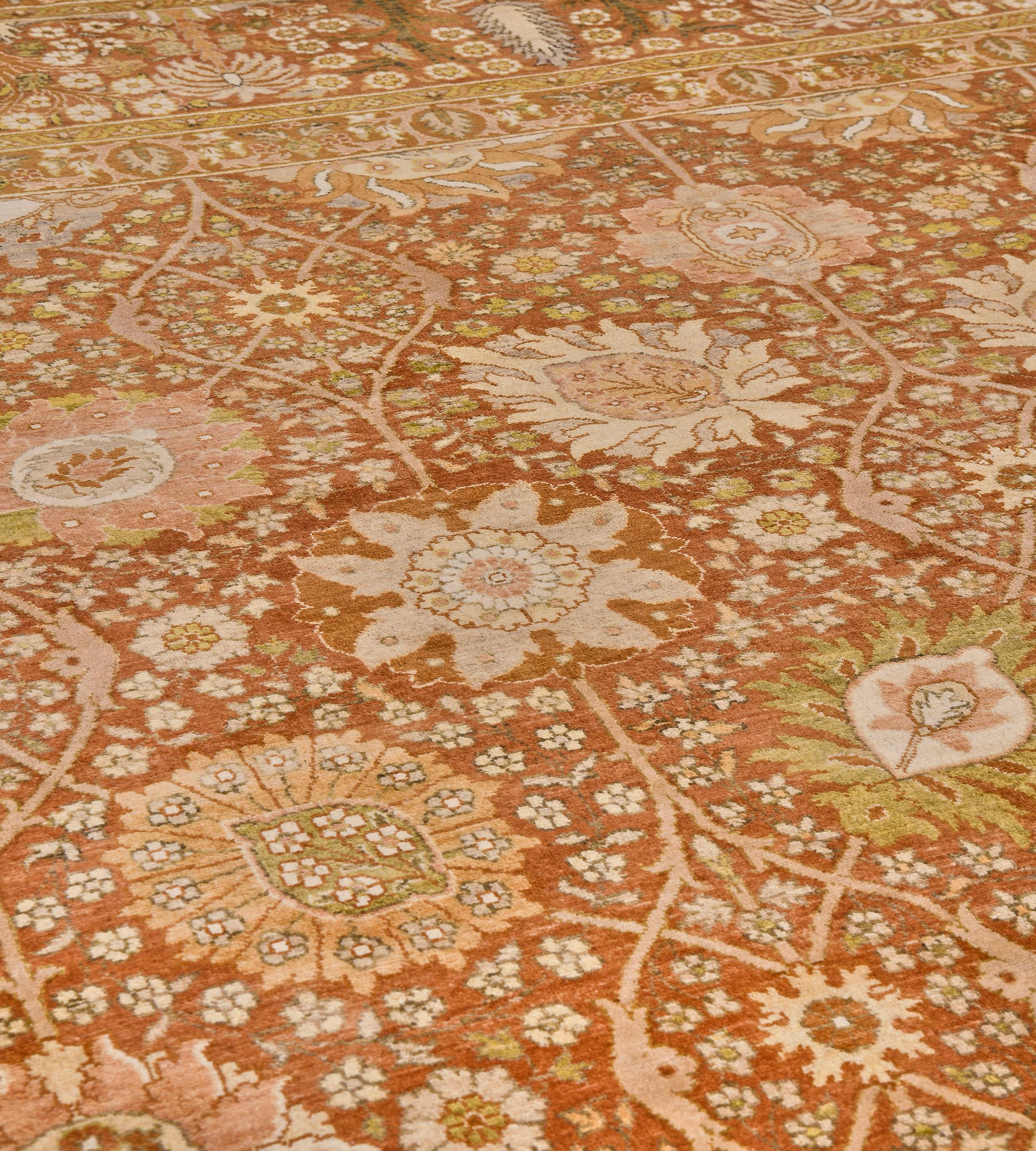 Hand-Woven Mansour Quality Handwoven Tabriz Rug