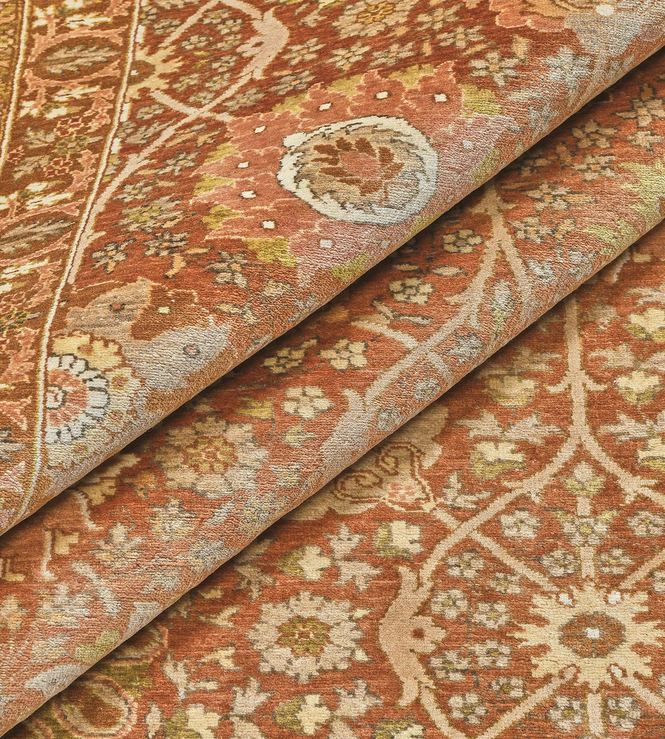 Mansour Quality Handwoven Tabriz Rug 2
