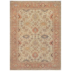 Mansour Quality Persian Handwoven Agra Rug