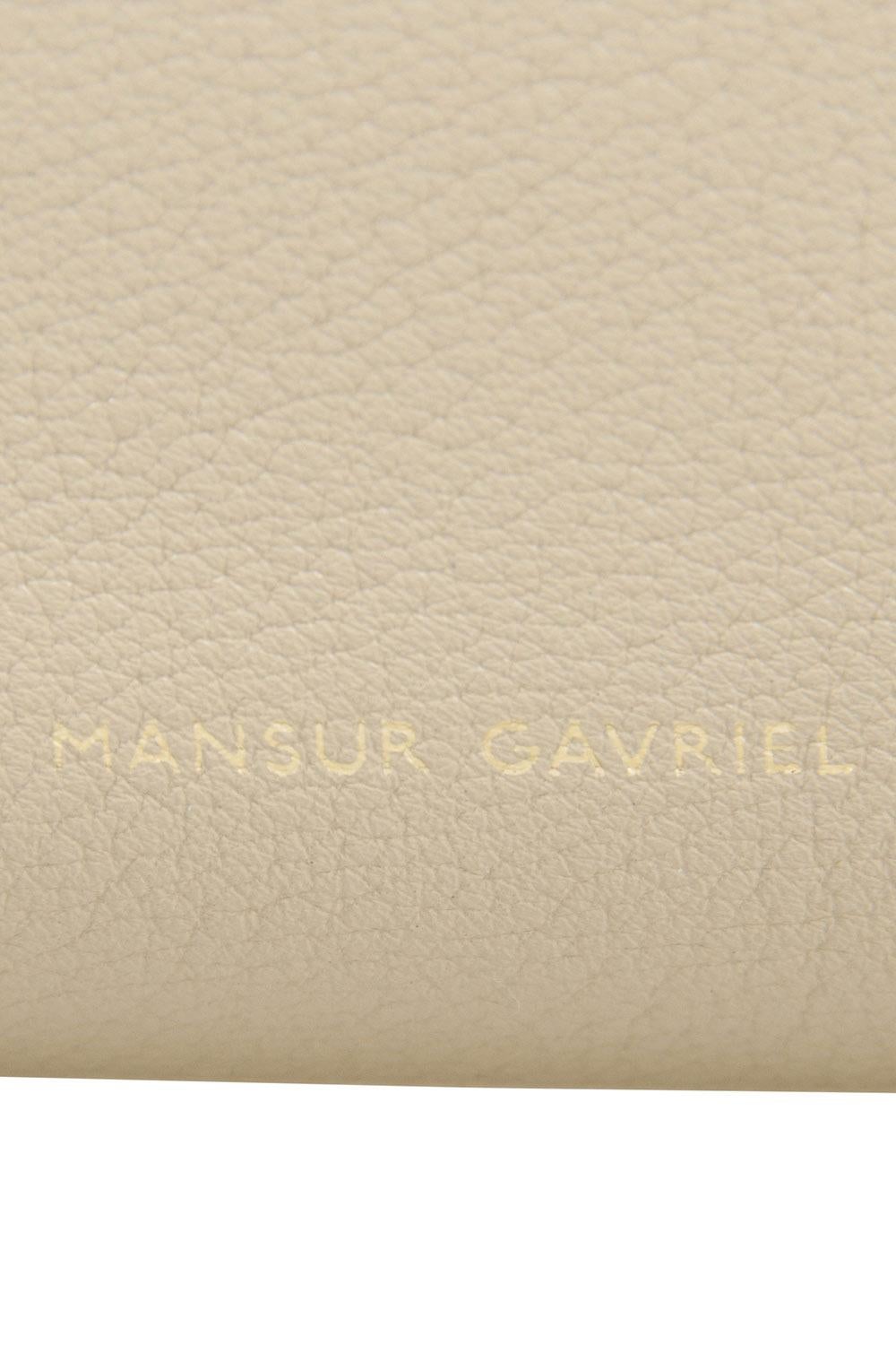 Women's Mansur Gavriel Beige/Sand Tumble Leather Large Tote