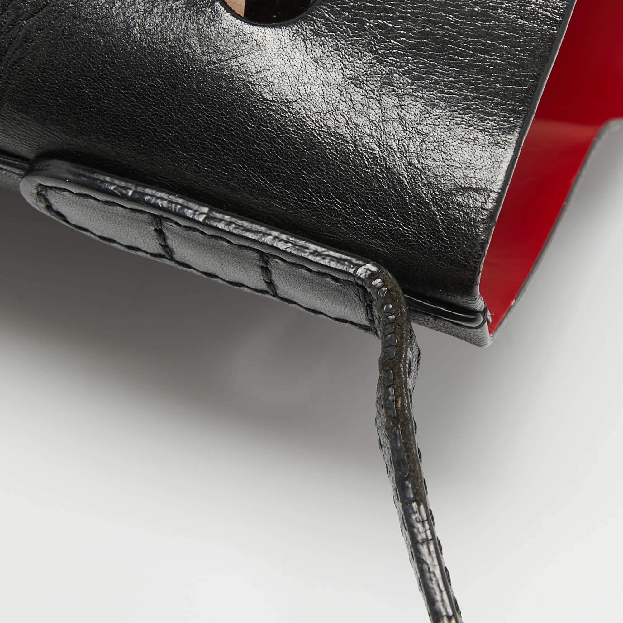 Mansur Gavriel Black Leather Mini Bucket Bag 4