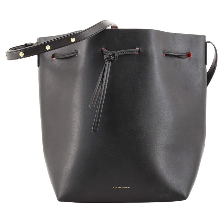 Mansur Gavriel Bucket Bag Leather Large For Sale at 1stDibs