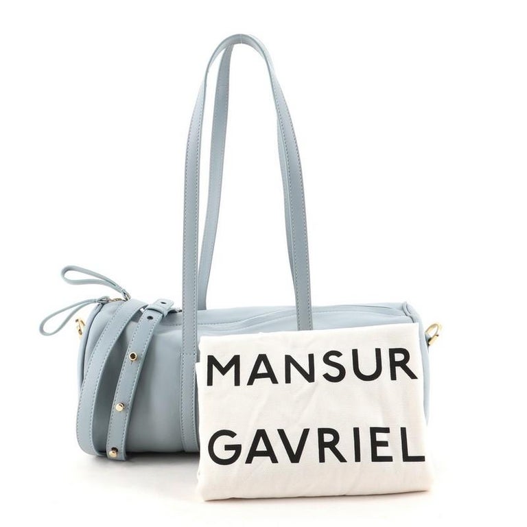 Mansur Gavriel Duffle Bag Leather Mini at 1stDibs