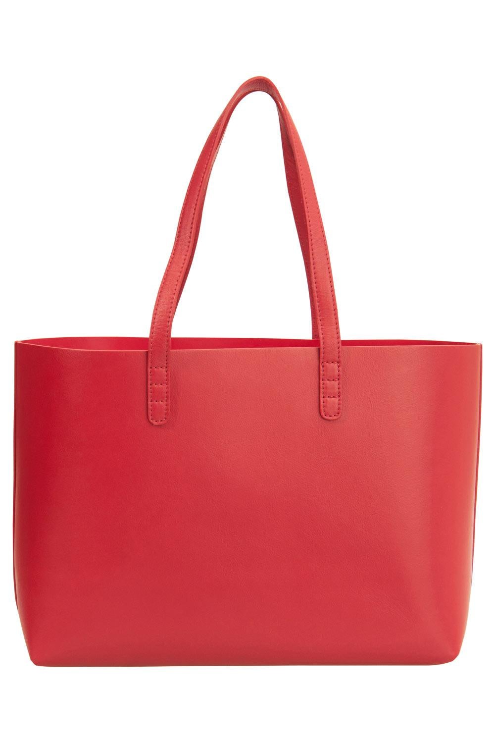 Mansur Gavriel Flamma/Flamma Leather Large Tote In New Condition In Dubai, Al Qouz 2