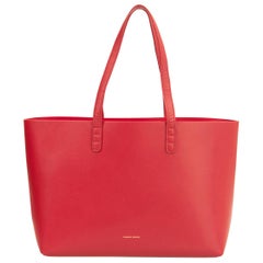 Mansur Gavriel Flamma/Flamma Leather Large Tote