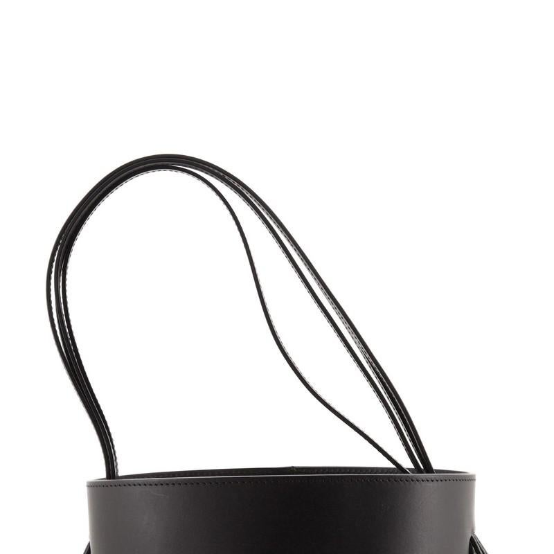 Mansur Gavriel Fringe Bucket Bag Leather 2