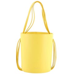 Mansur Gavriel Fringe Bucket Bag Leather