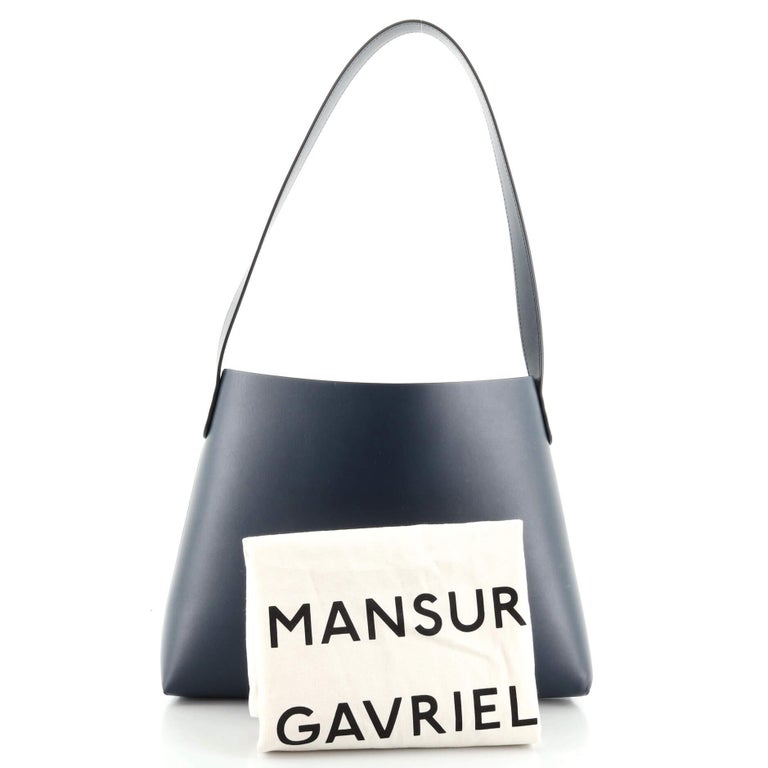 New in 〈MANSUR GAVRIEL〉NEW COLLECTION MINI HOBO BAG ¥110,000(tax incl.) LARGE  TOTE BAG ¥143,000(tax incl.) (#mansurgavriel)