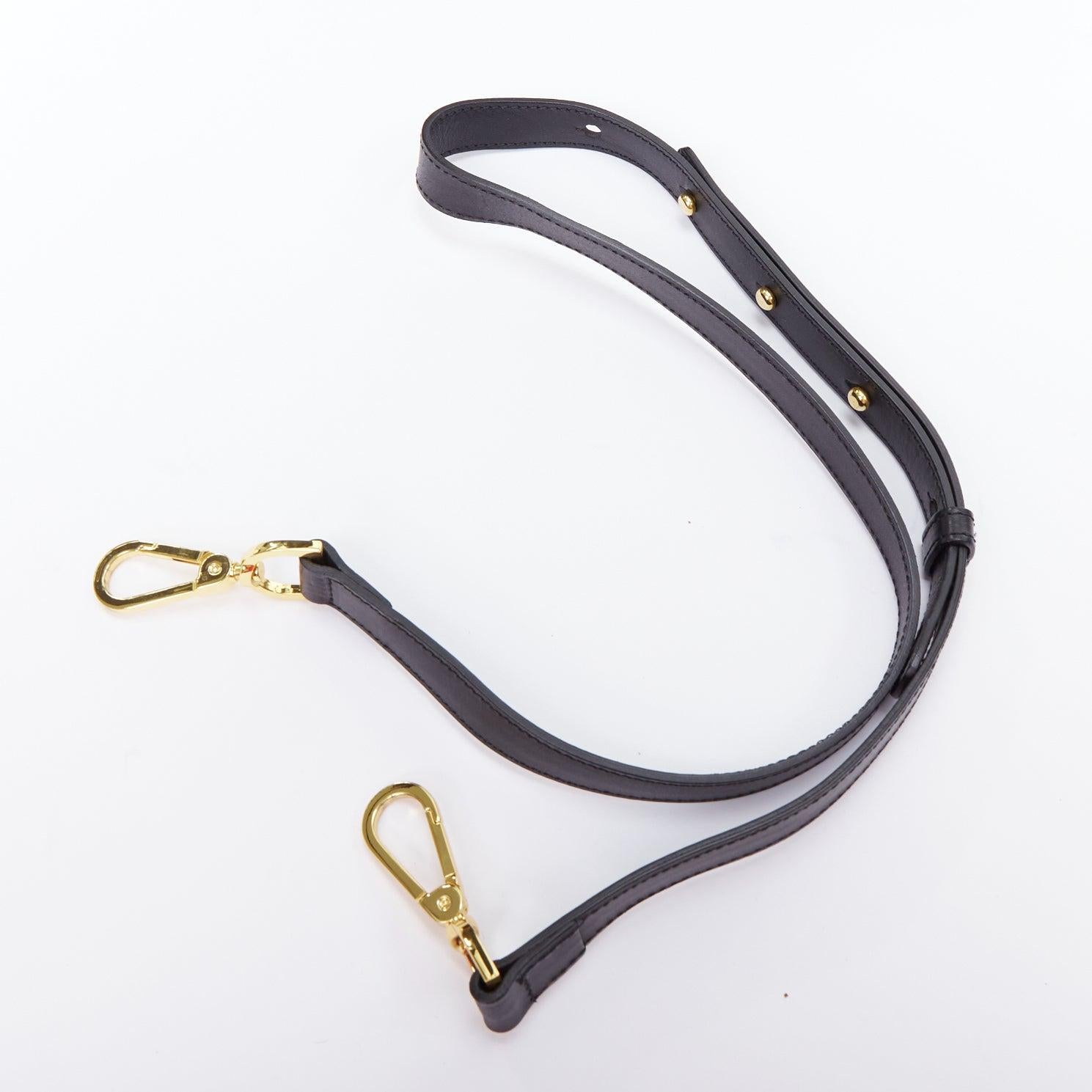 MANSUR GAVRIEL Lady black calfskin flap crossbody top handle messenger bag 5