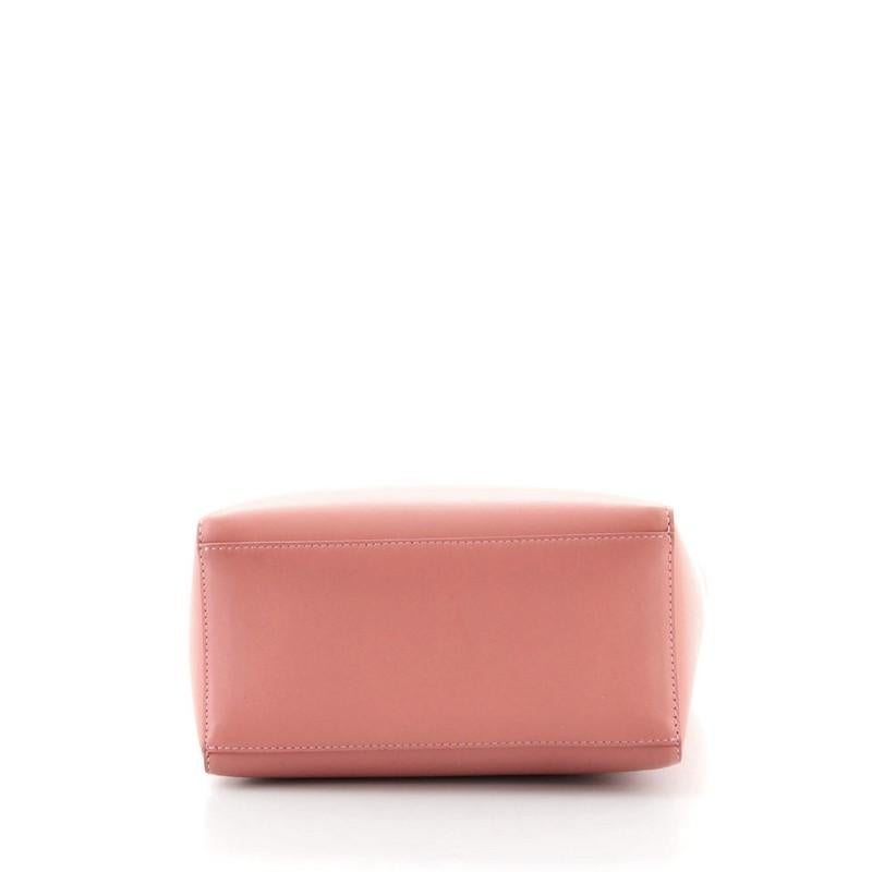 Mansur Gavriel Logo North South Tragetasche aus Leder Mini im Zustand „Gut“ in NY, NY