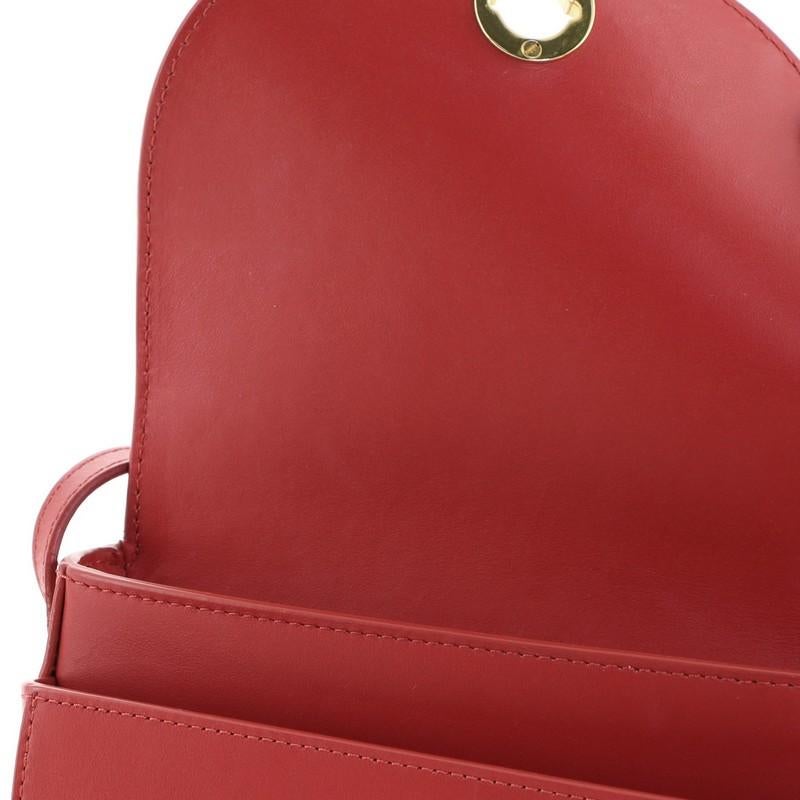 Mansur Gavriel Saddle Bag Leather Mini 1