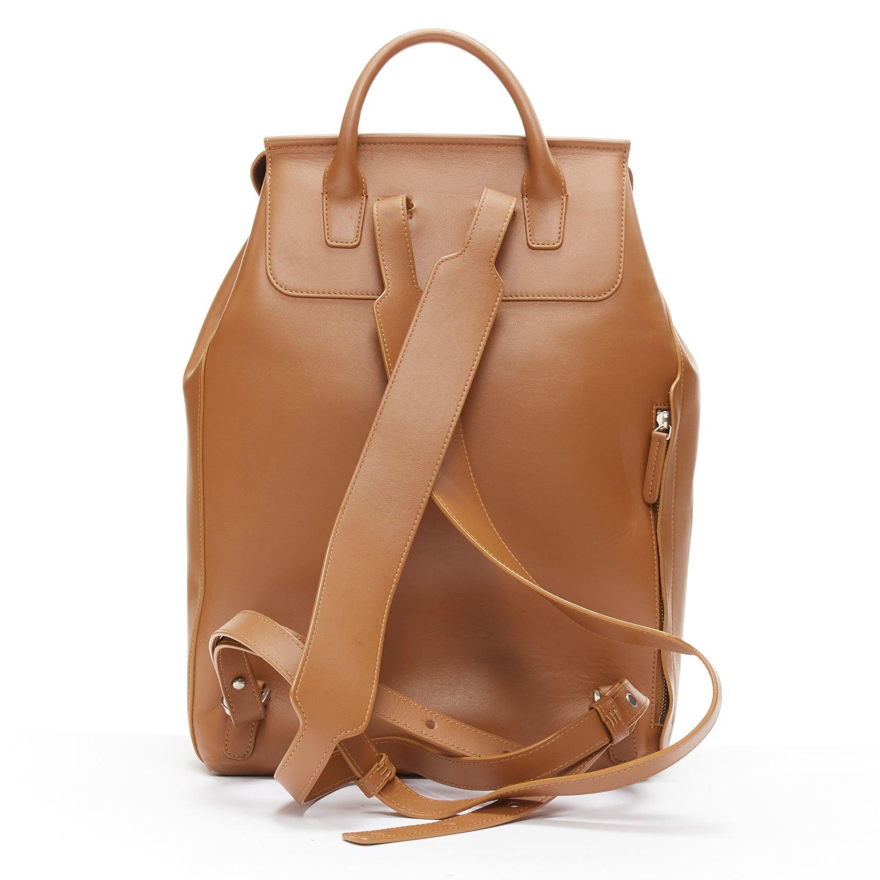 Women's MANSUR GAVRIEL vegetable tanned calfskin leather minimal classic backpack bag