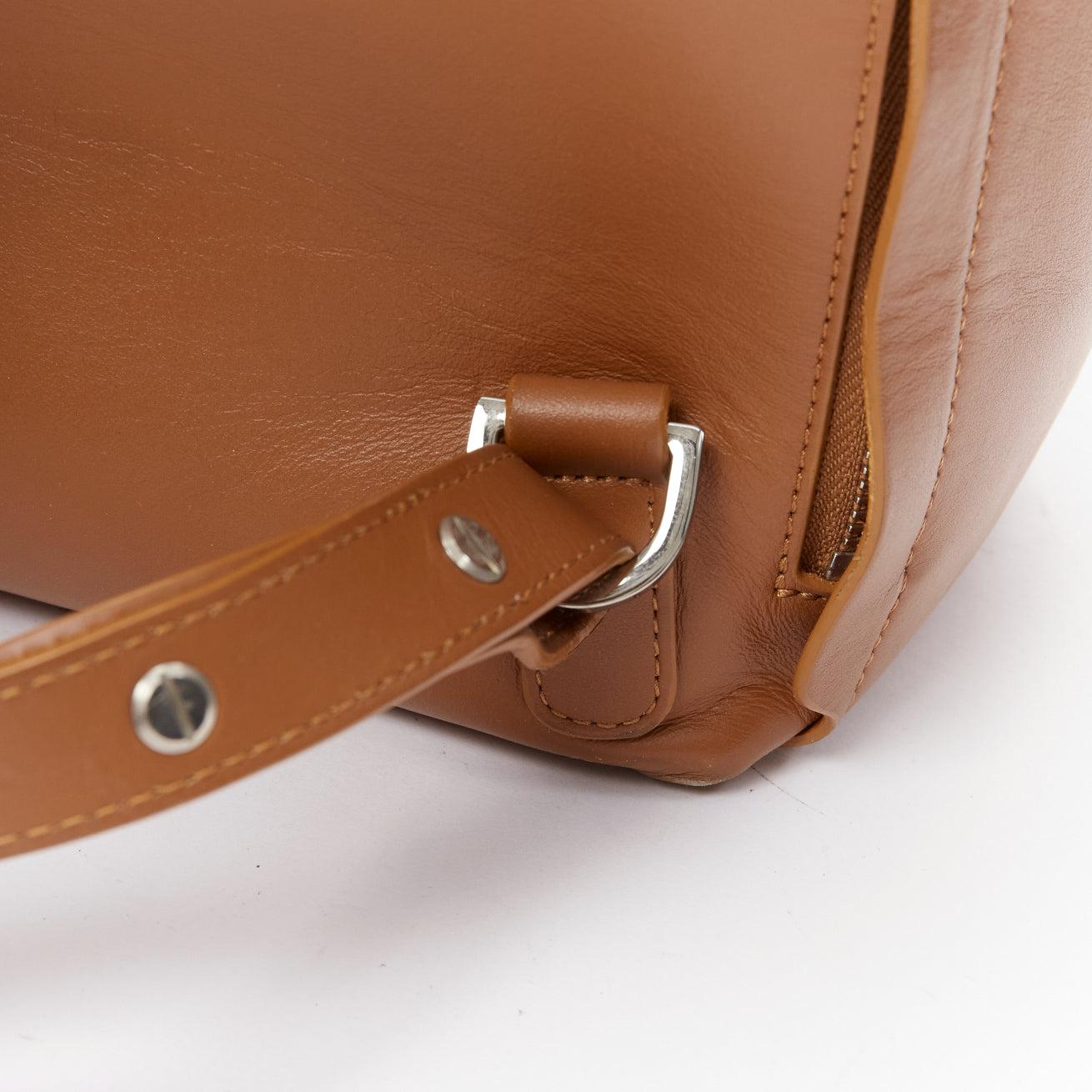 MANSUR GAVRIEL vegetable tanned calfskin leather minimal classic backpack bag 3