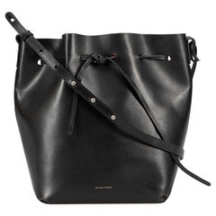 Bolso de piel negro para mujer Mansur Gavriel