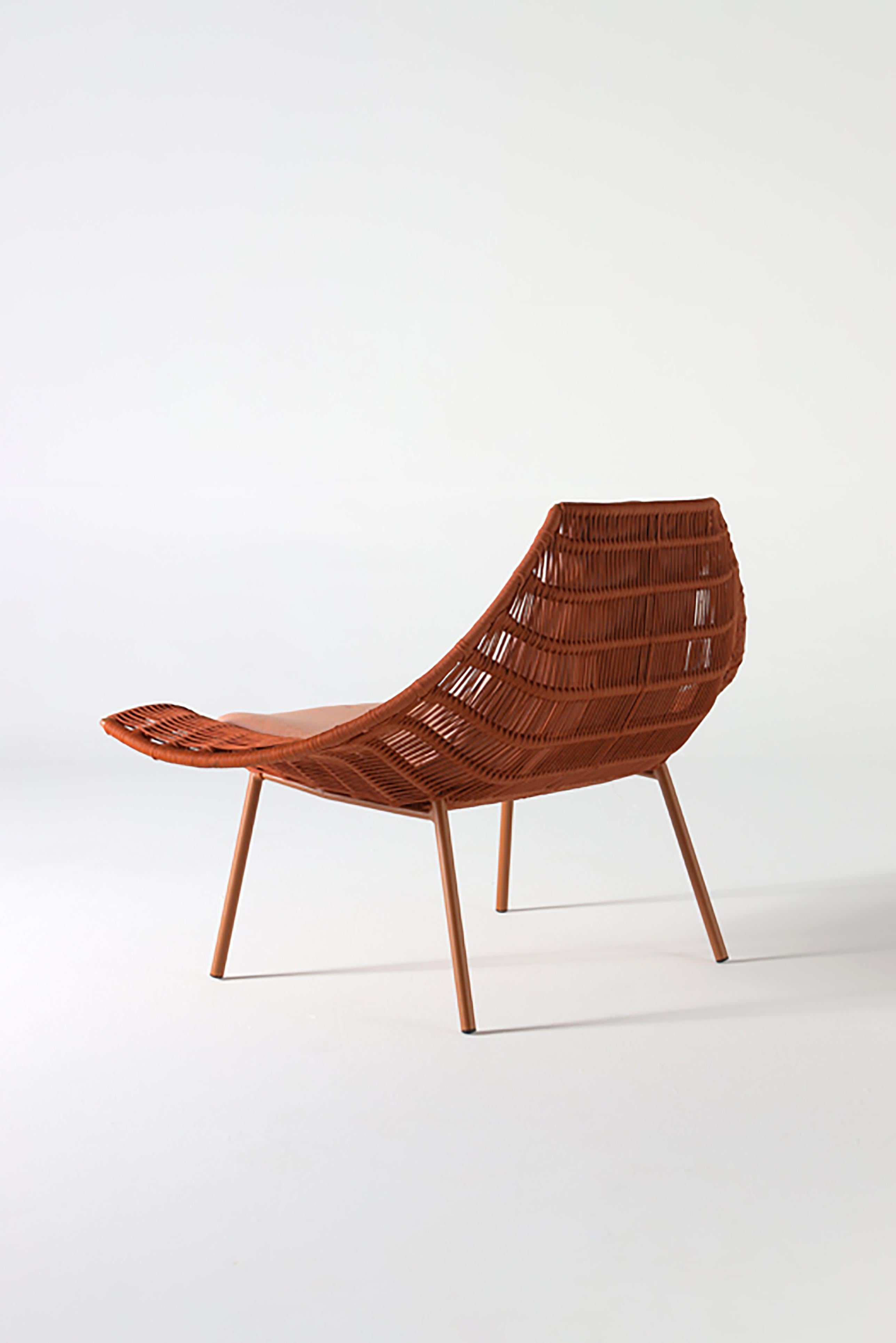 Brazilian Manta Negra Armchair For Sale