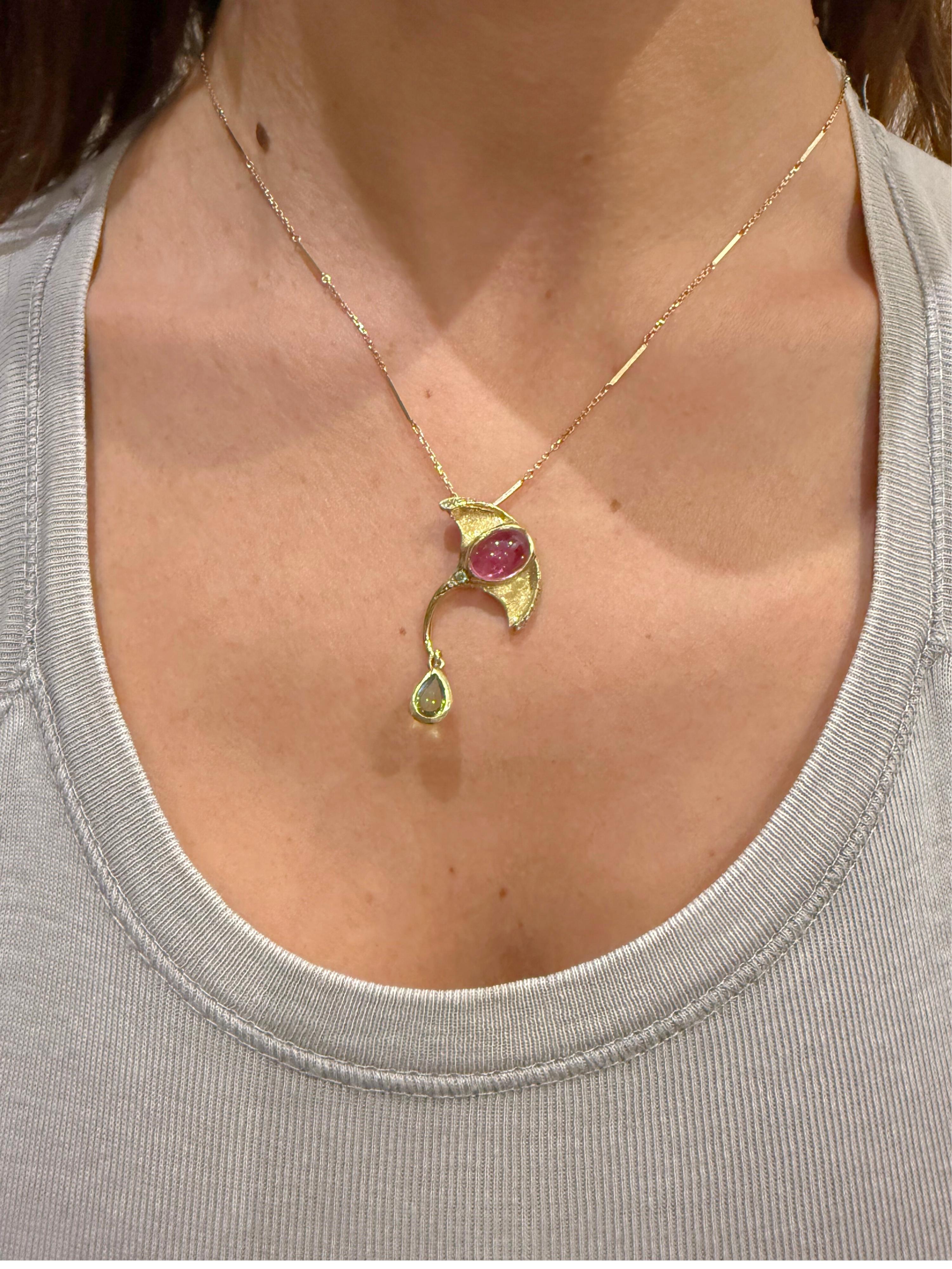 Pendentif Manta Or jaune 750 kt en vente 5