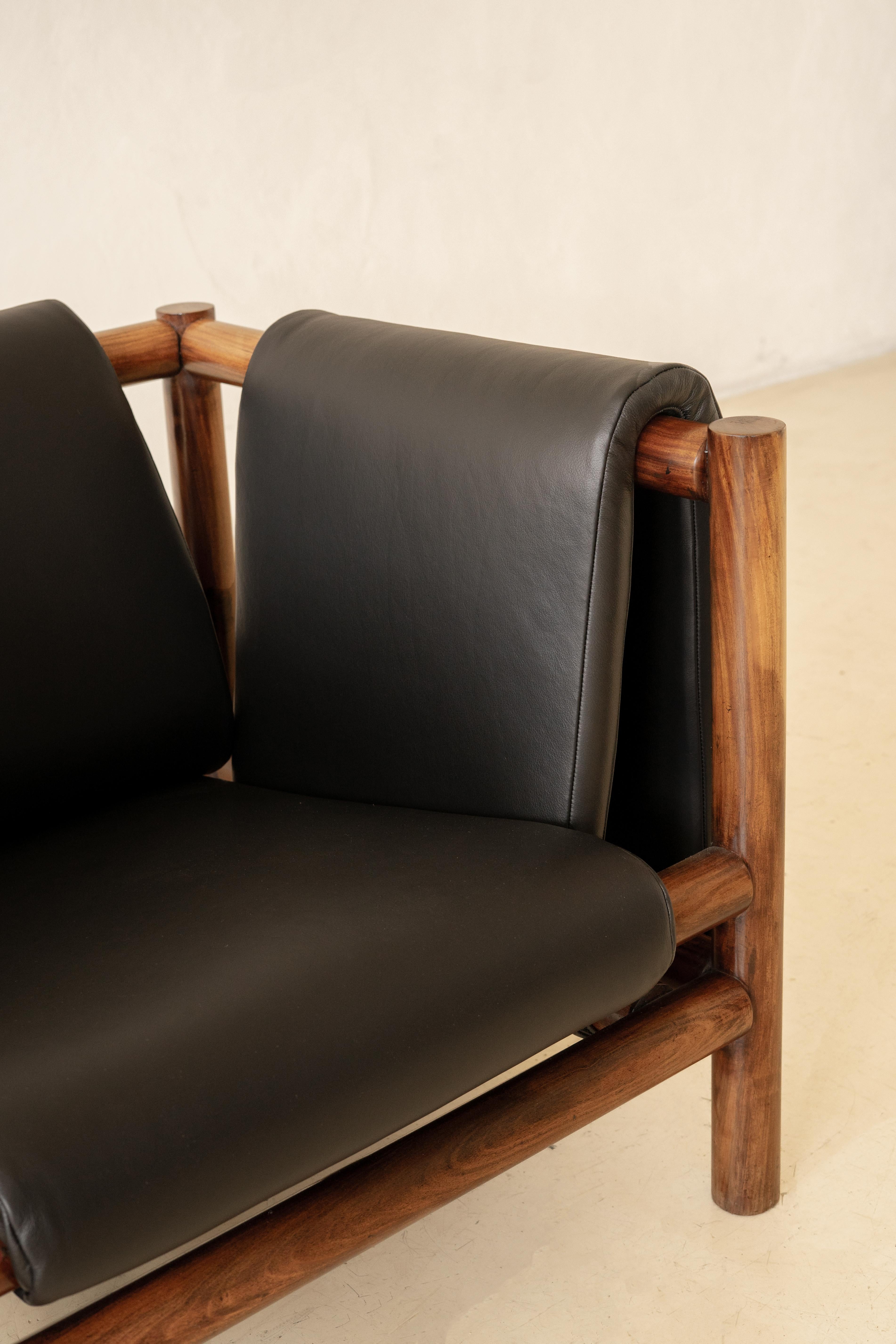 Fauteuils Manta Solta, Joaquim Tenreiro, design brésilien Bon état - En vente à New York, NY
