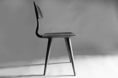 Mantaray Chair in Walnut Wood, Hand-Sculpted Dining Chair by Kokora