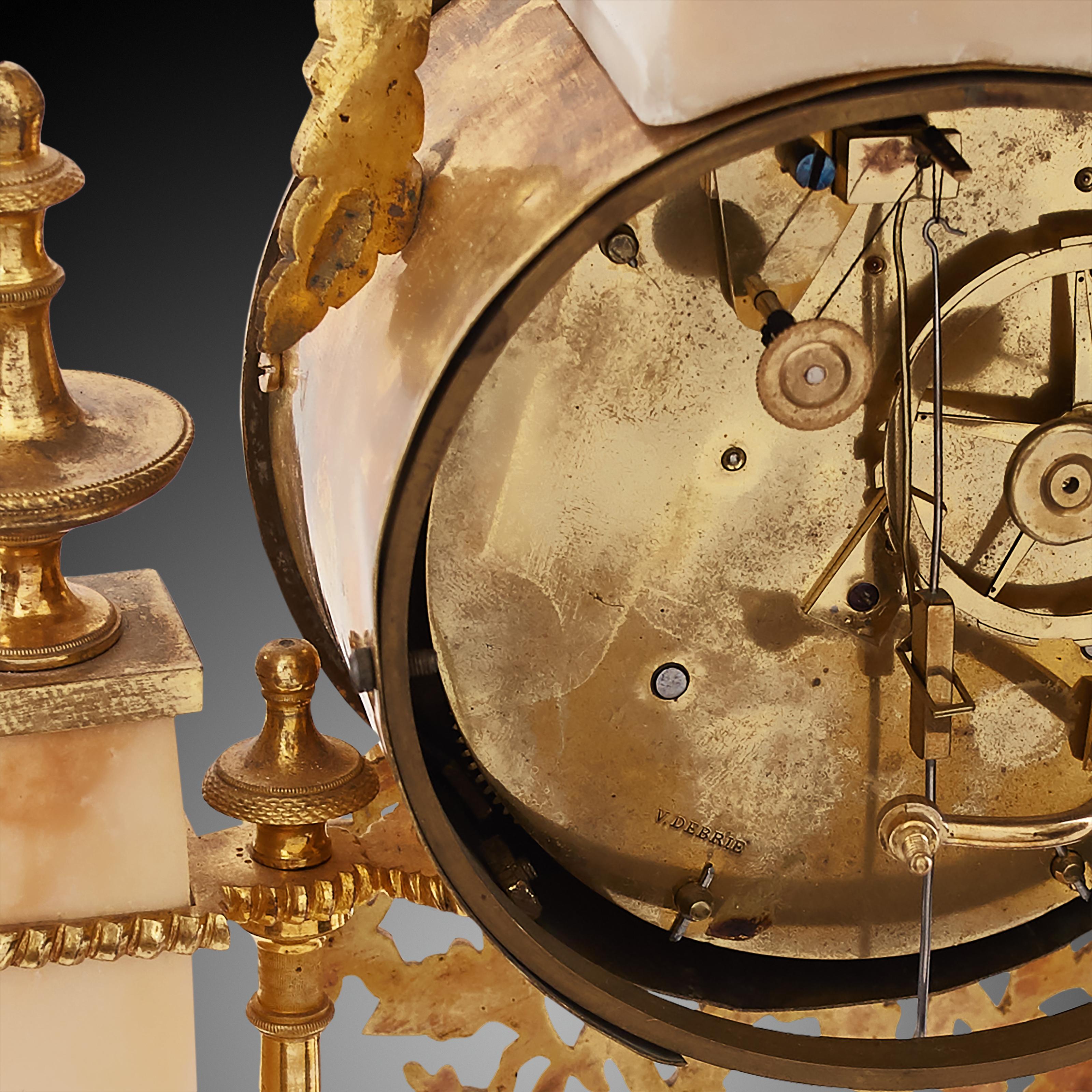 Mantel Clock 18th Century Louis XV For Sale 2