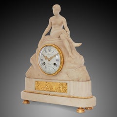 Orologio da camino del XVIII secolo, periodo Luigi XV, di Lepine À Paris