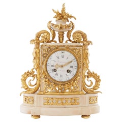 Mantel Clock 18th Century Louis XV Period, by Seigneurel À Paris