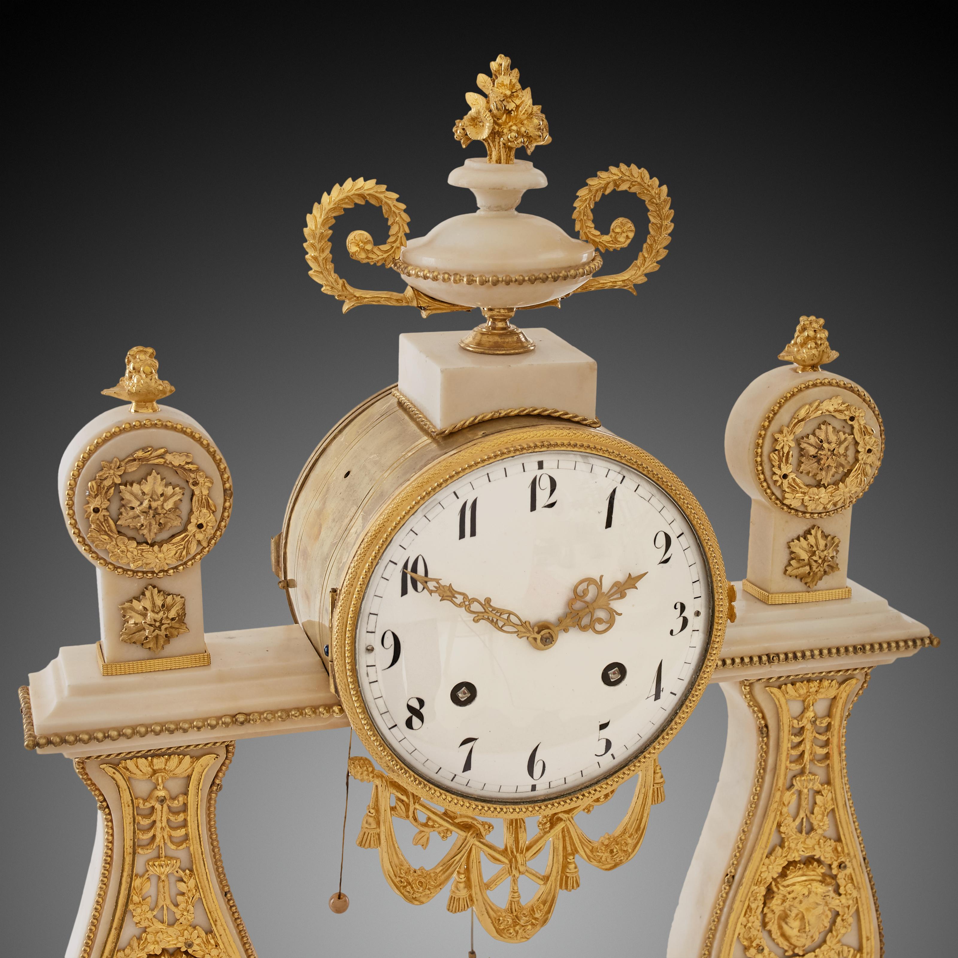 Mantel Clock 18th Century, Louis XV Period For Sale 6