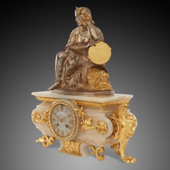 Mantel Clock 18th Century Louis XV Period