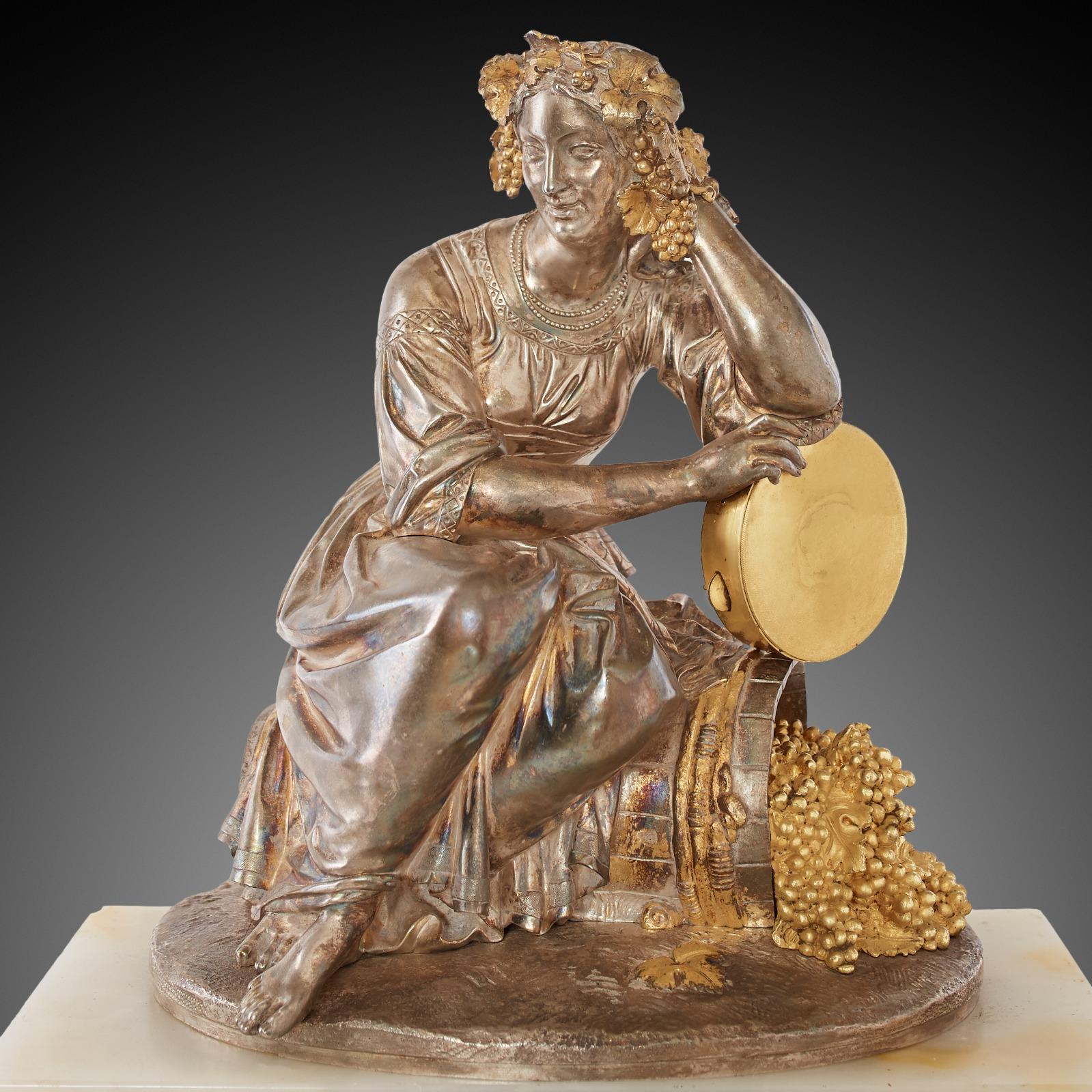 Louis XVI Mantel Clock 18th Century Louis XV Period