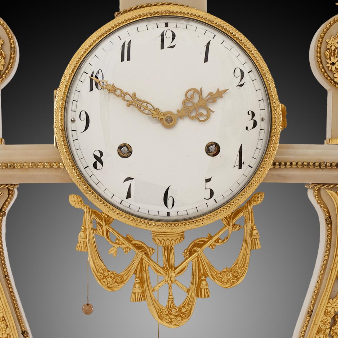 Mantel Clock 18th Century, Louis XV Period For Sale 2