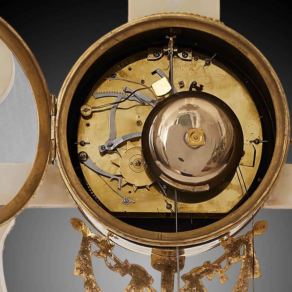 Mantel Clock 18th Century, Louis XV Period For Sale 3