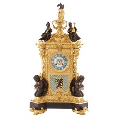 Antique Mantel Clock 18th Century Louis XV Period