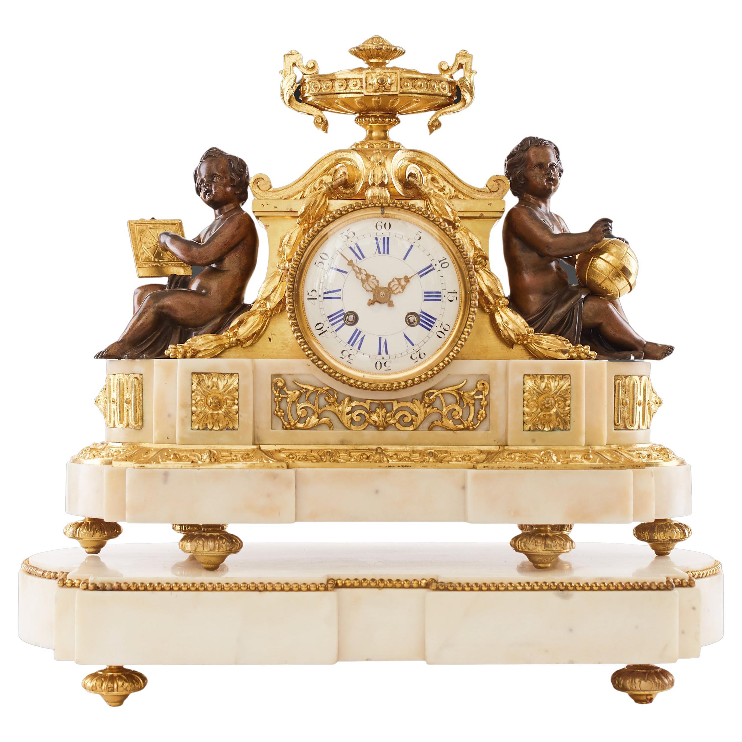 Mantel Clock 18th Century Louis XVI