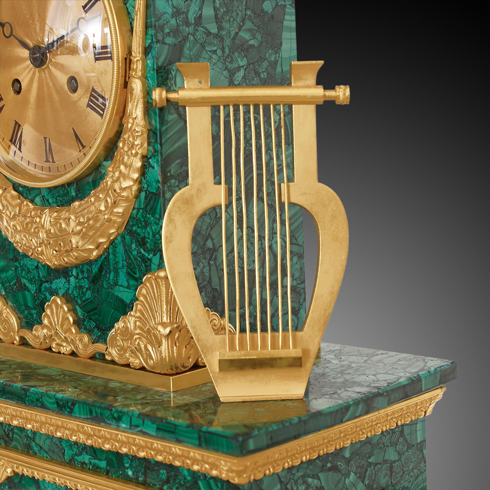 Mantel clock 19th Century, Louis Philippe Charles X styl. 2