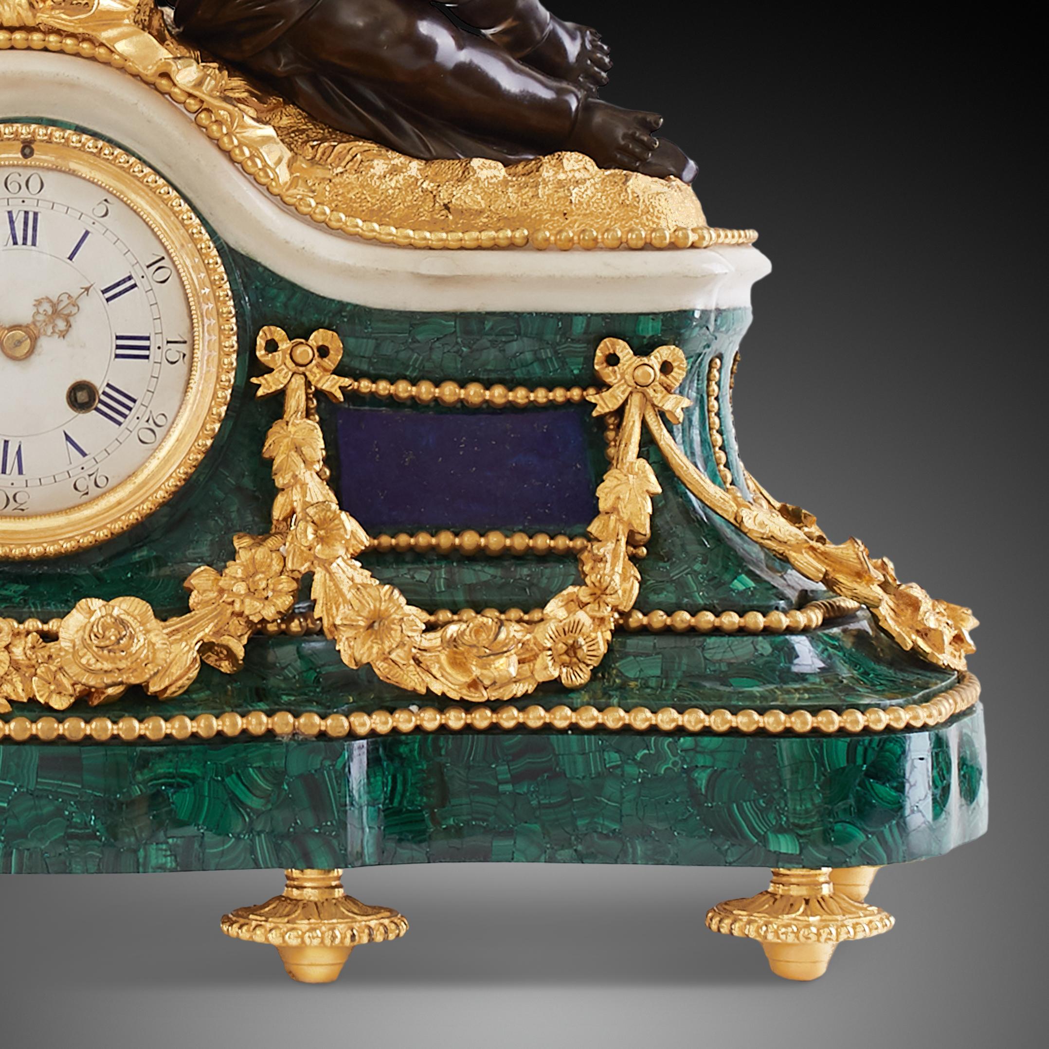 Mantel Clock, 19th Century, Napoleon III Period For Sale 1