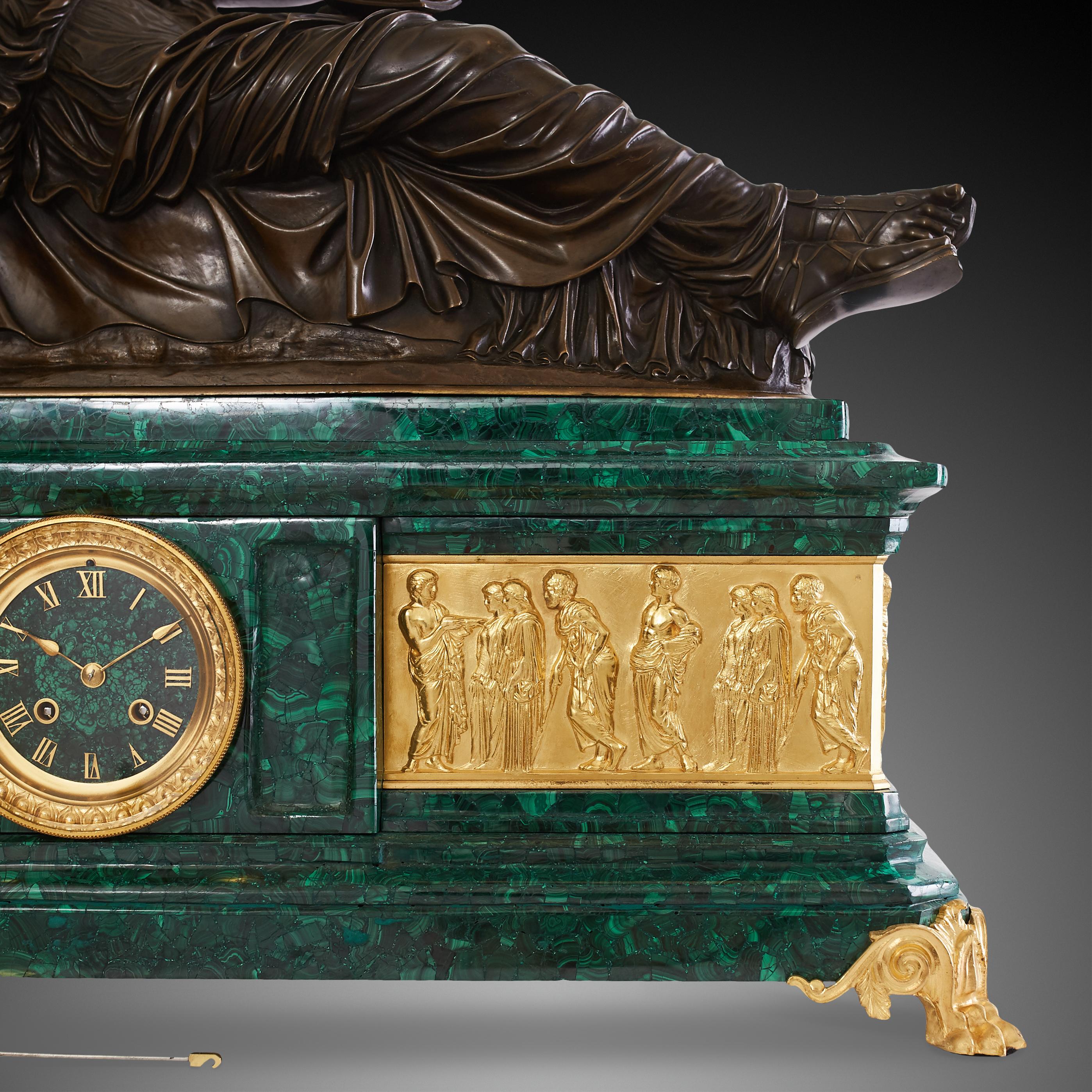 Mantel Clock 19th Century Napoleon III Period 1