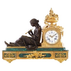 Antique Mantel Clock 19th Century, Napoleon III Period