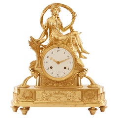 Mantel Clock 19th Century Styl Empire by Colin À Paris