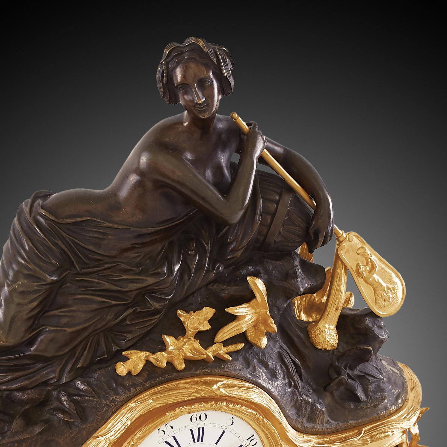 Mantel Clock, 19th Century, Style Louis XVI 2