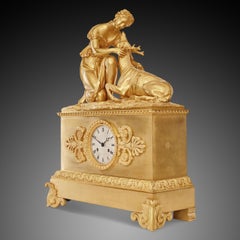 Reloj de chimenea Siglo XIX Época de transición