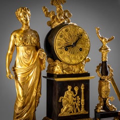 Mantel Clock, 1st Half 19th Century