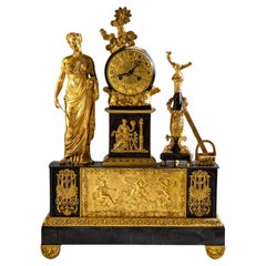 Mantel Clock, 1st Half 19th Century