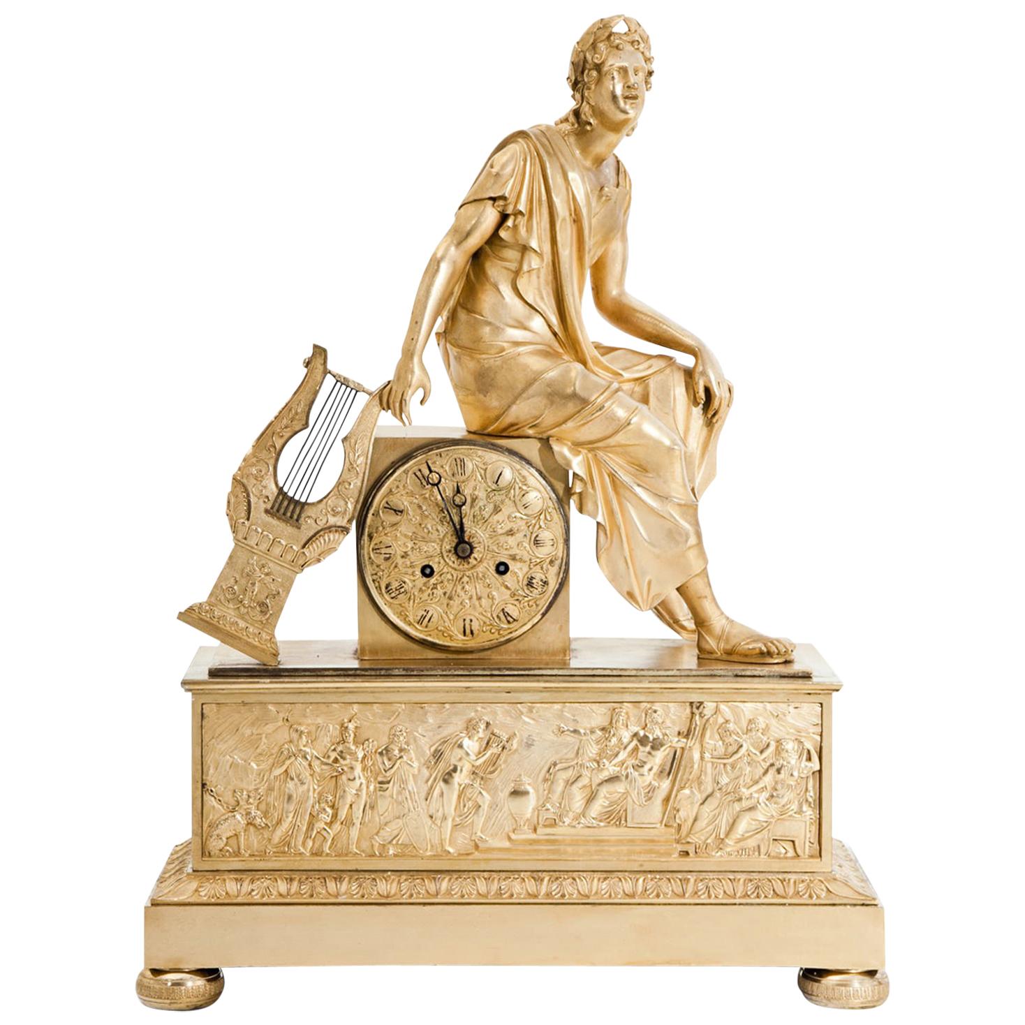 Mantel Clock, France First Quarter of the 19th Century