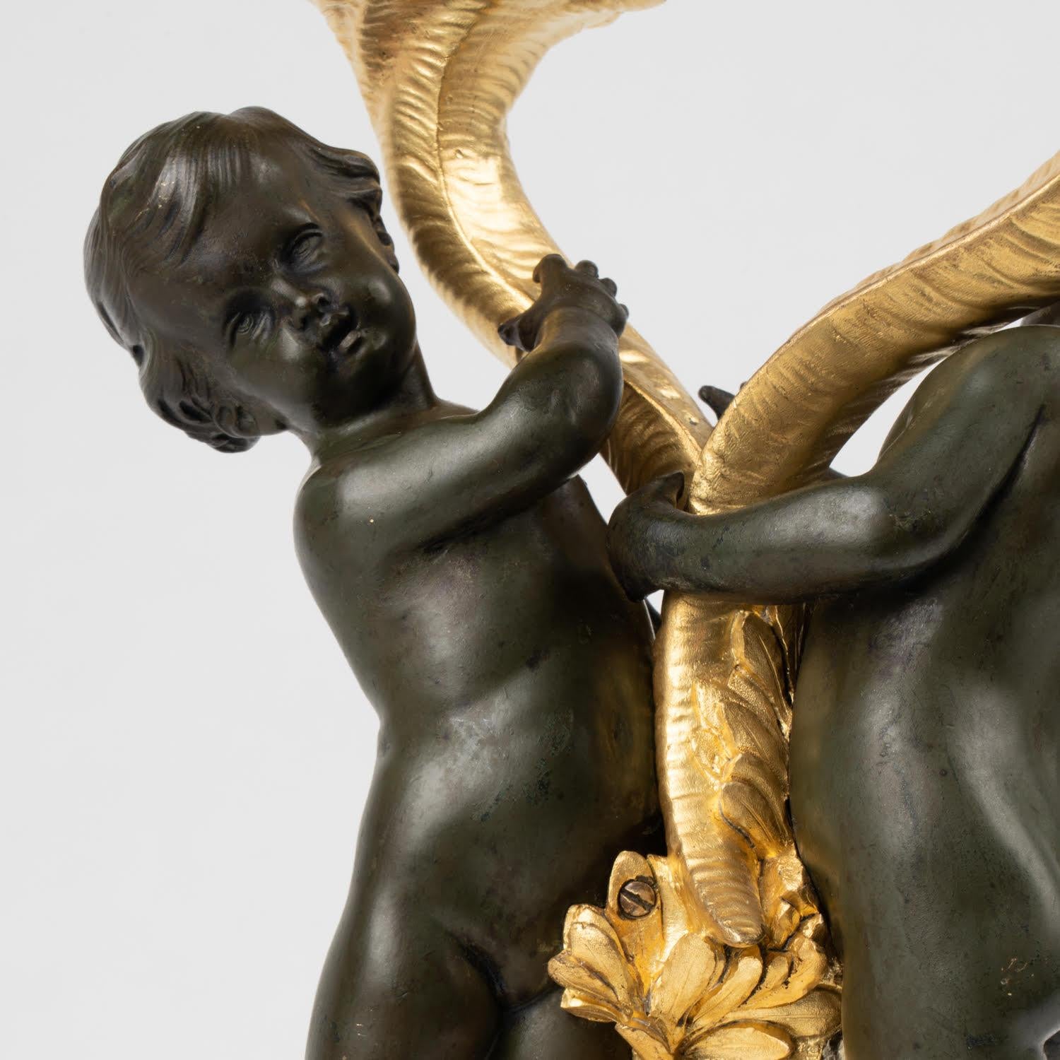 Pendules de cheminée du XIXe siècle, période Napoléon III. en vente 7