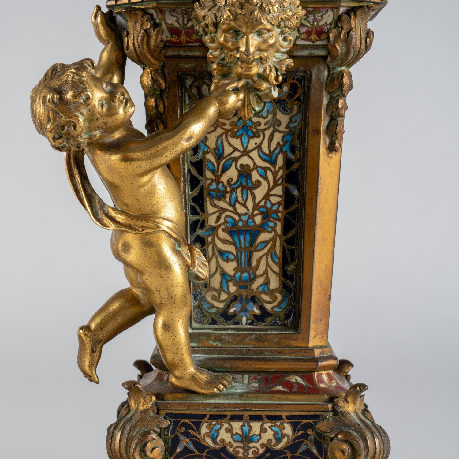 French Mantelpiece from the 19th Century, Napoleon III Period.