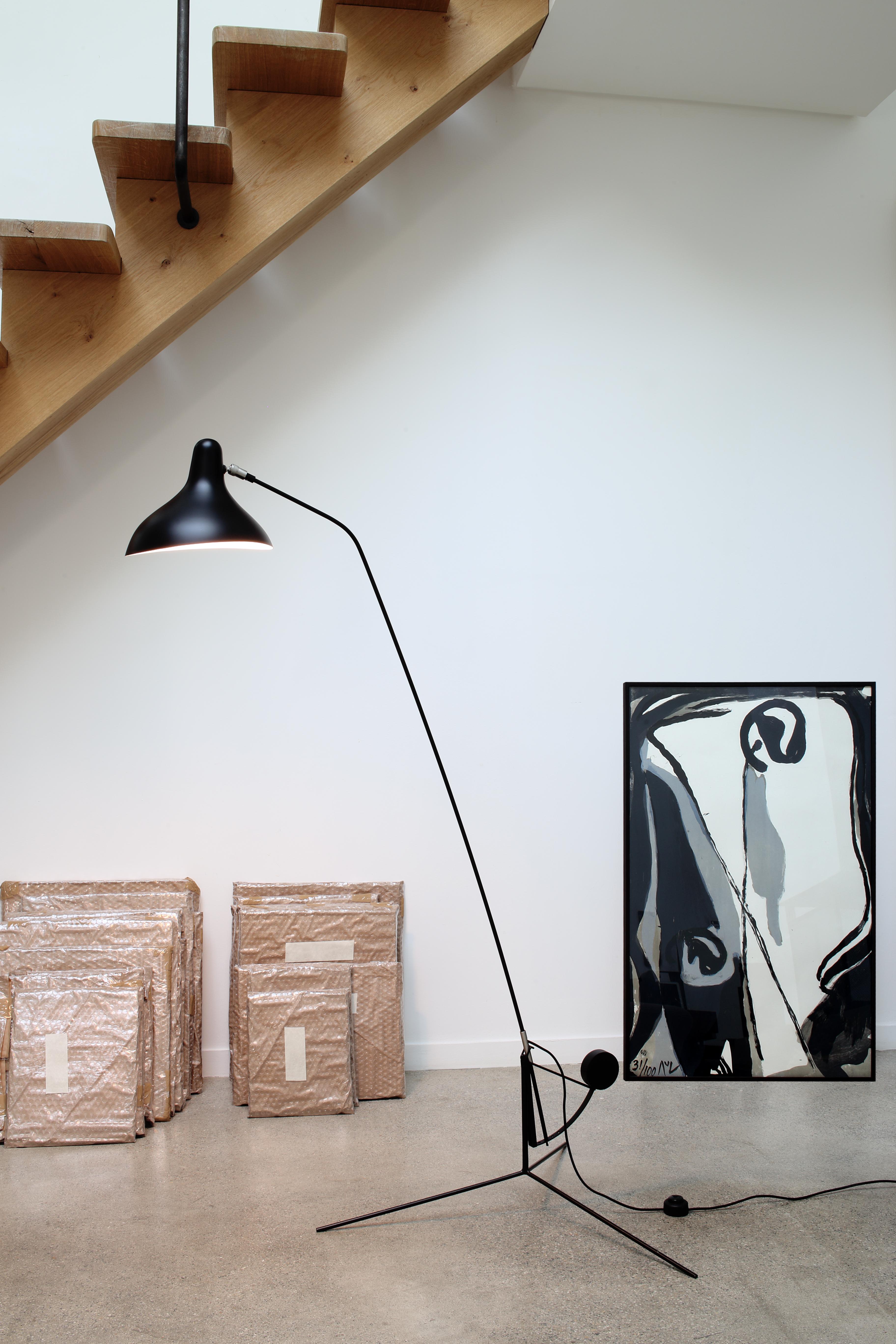 Other Mantis BS1 Large Floor Lamp by Bernard Schottlander For Sale