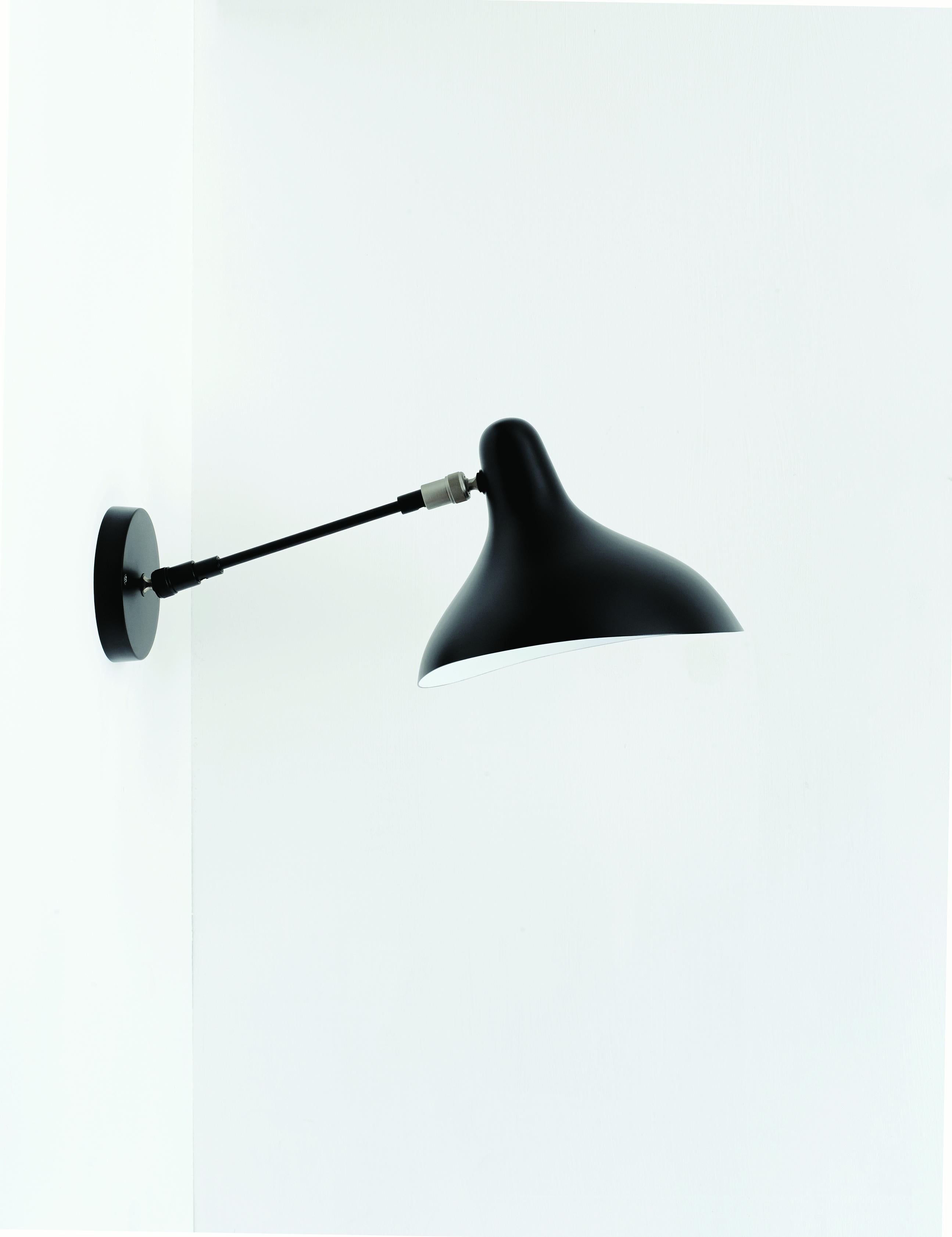 Contemporary Mantis BS5 Wall Lamp Designed in 1951 by B. Schottlander as a Tribute to Calder For Sale