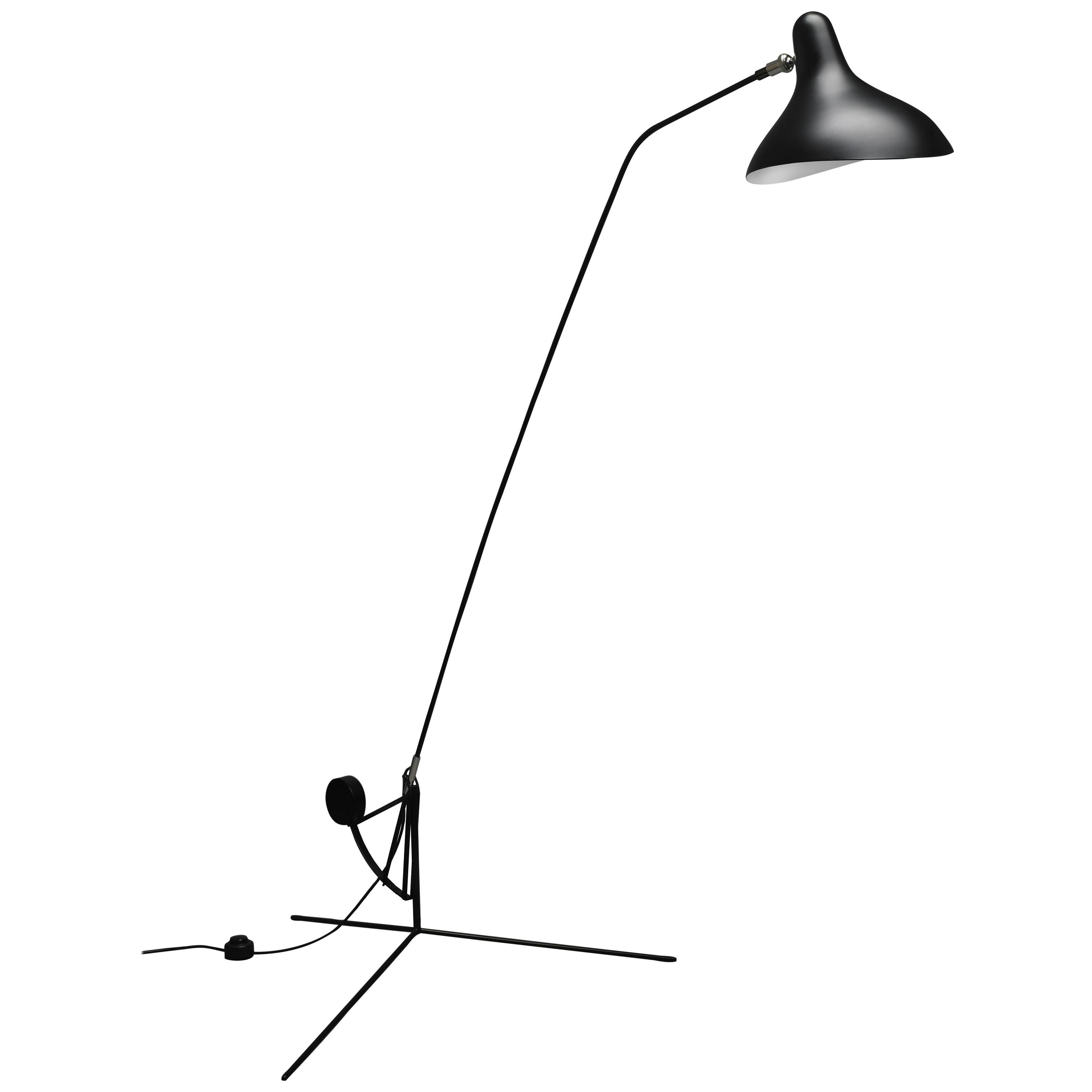 Mantis Floor Lamp Designed in 1951, Bernard Schottlander as a Tribute to Calder For Sale