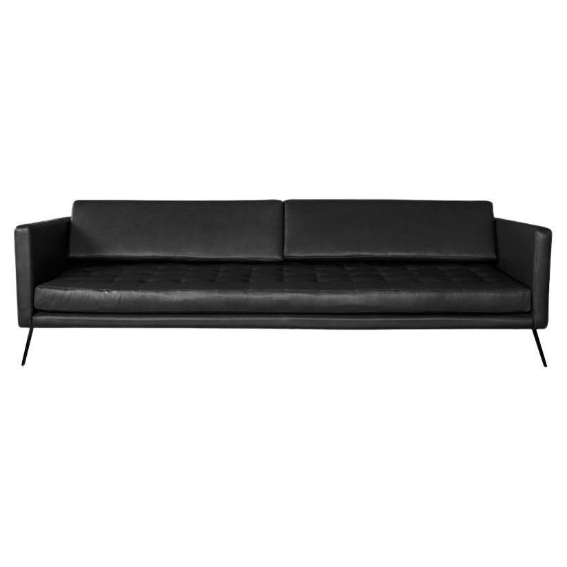 Mantis Leather Sofa by ATRA For Sale
