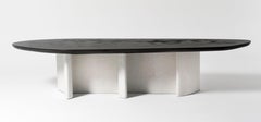 Mantle, 21st Century Contemporary Rounded Sculptural Large Dining Table