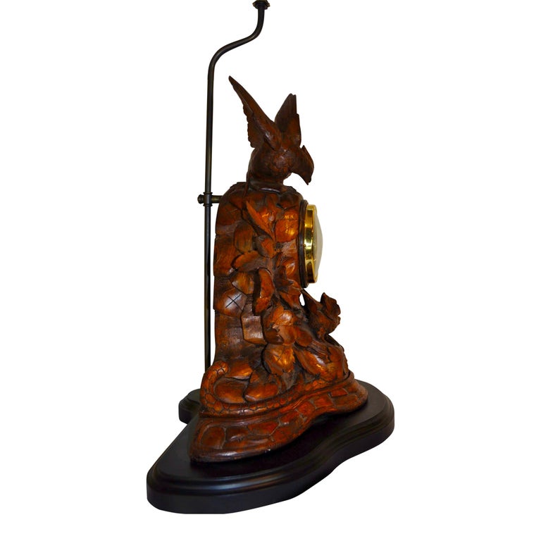 Mantle Clock Lamp, circa 1900 at 1stDibs
